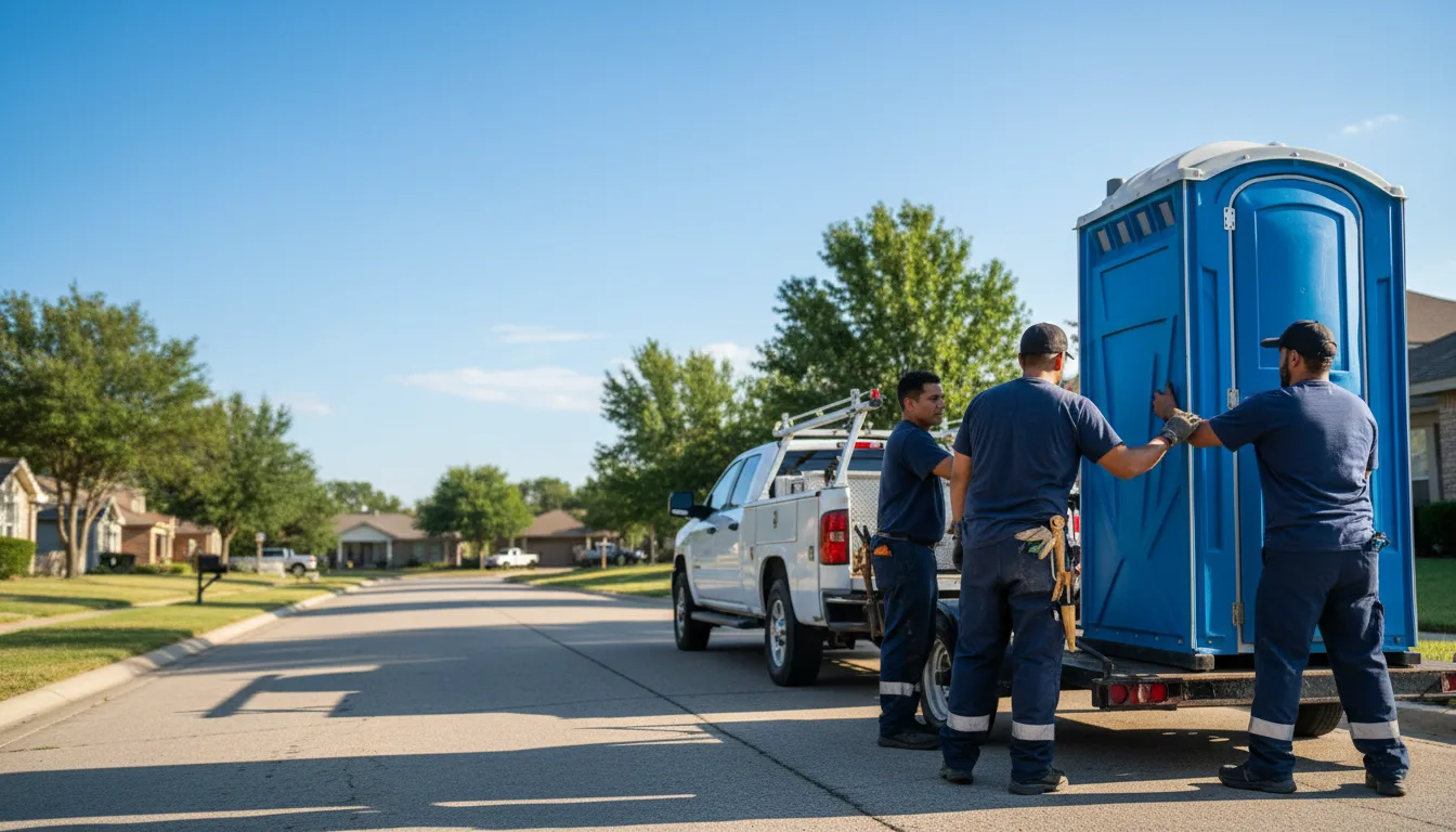 Portable Toilet Rental in Emelle, AL near me